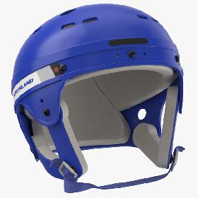 Ice Hockey Northland Helmet Laying 3D model